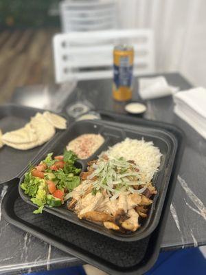 Chicken Shawarma plate