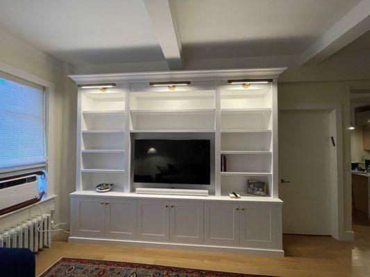 Wall Unit built by Urban Homecraft