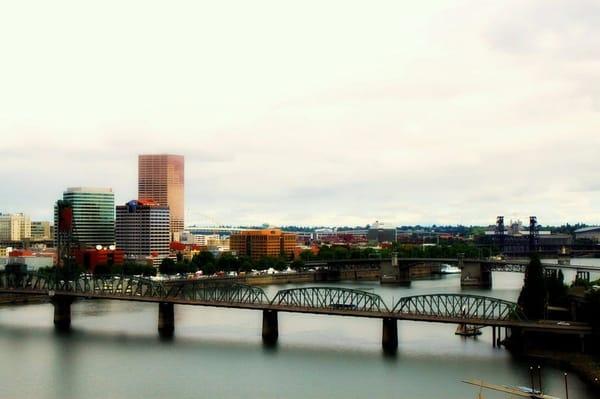 View from the Marquam