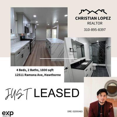 Just leased this unit in Hawthorne!