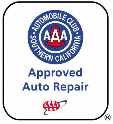 We are a AAA approved auto repair facility!