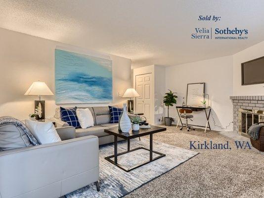 A beautiful condo in Kirkland was sold the same weekend that came to the market!