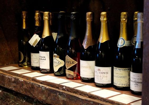 Chamagne/Sparkling Wines Selection