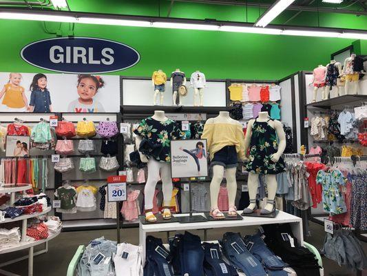 Girls section