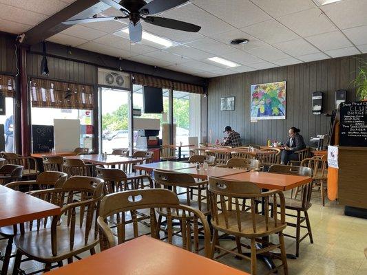 Interior of George's Giant Hamburger in Walnut Creek.