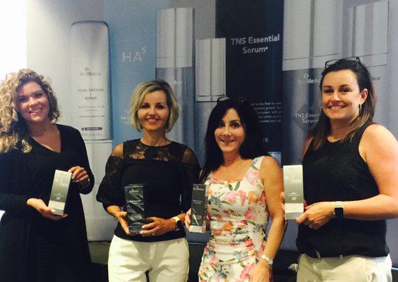 Our offices were represented at the SkinMedica PRO Seminar. All of our locations carry SkinMedica products.