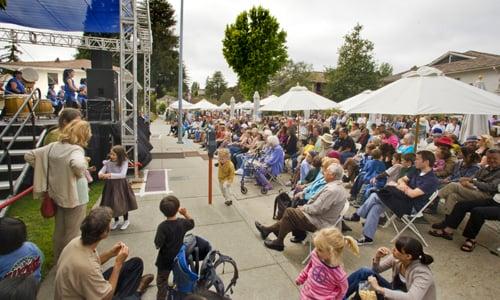 Cabrillo Music Art Wine Festival features two days of outdoor music and dance, activities for children and artican booths.