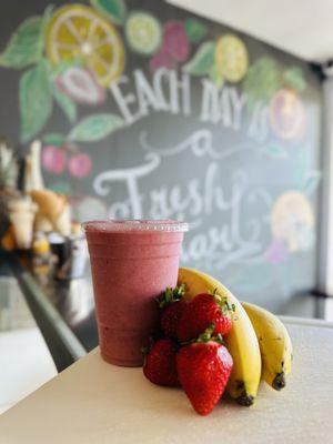 Delicious Strawberry banana Smoothie