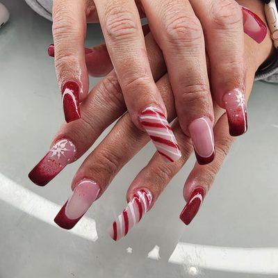 Christmas nails!