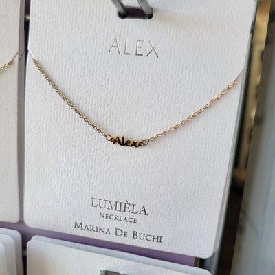 Name necklaces