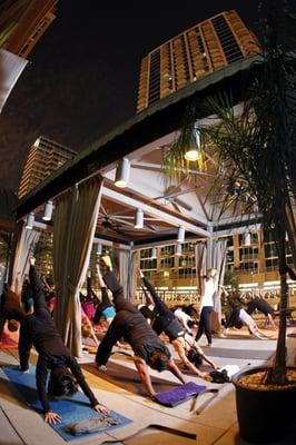 Roof top Yoga with Tammy