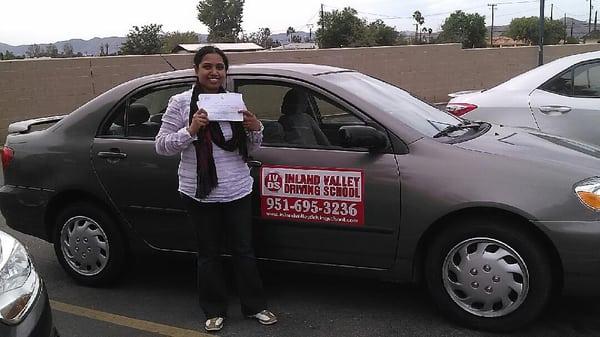 Sabina Passed!