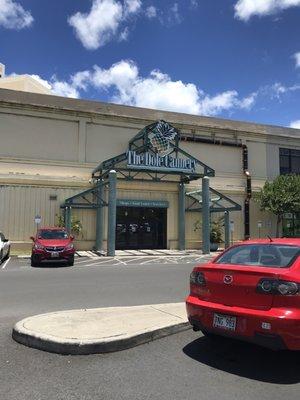 Entrance to mall