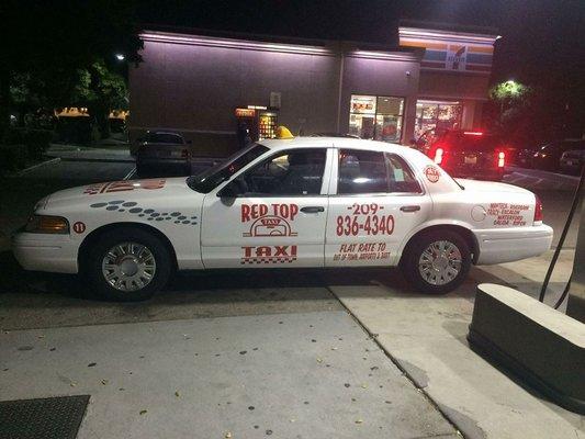 Redtop Taxi Tracy, CA 209-836-4340