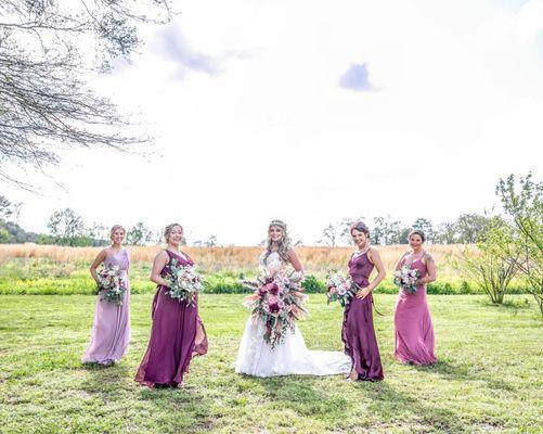 A backyard wedding doesn't always have to be a backyard wedding with Isaac Trotter Photography.