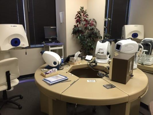 The latest in technology for Eye Exams