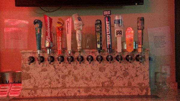 Draft Beers at Cloverleaf / The Spare Room.