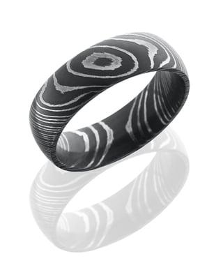 Lashbrook Damascus Steel Ring