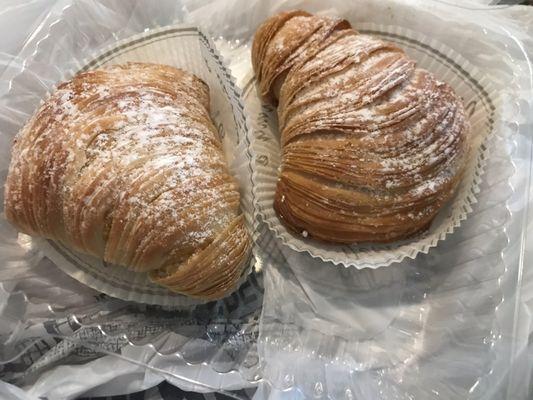 Sfogliatelle. Fresh baked daily in house