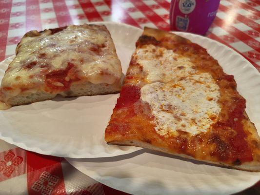 Sicilian and Grandma slice