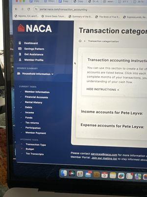 NACA portal