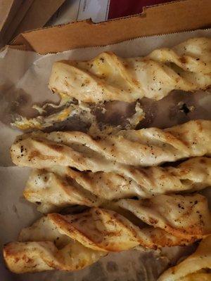 Garlic Parmesan Twists