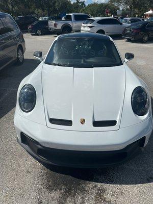 GT3 looking flawless. 
Experience the difference that professional paint correction can make. Contact us today for a free quote.