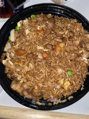 Pork fried rice