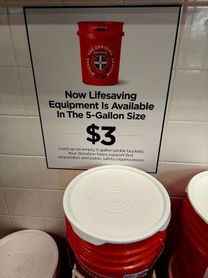 Need a 5 gallon bucket?!