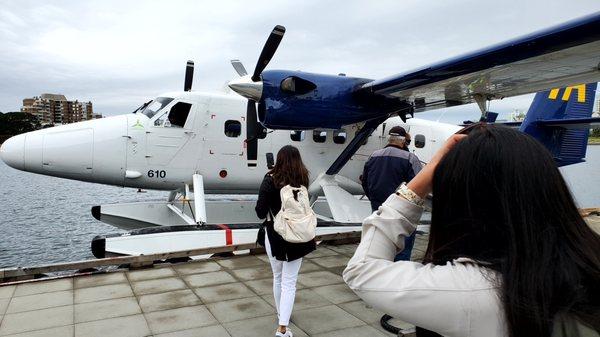 Seaplane from Victoria to Vancouver BC