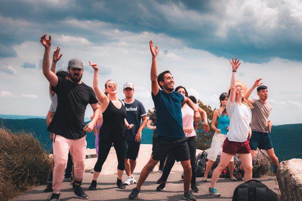 Dancing on Bear Mountain