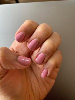 OPI gel manicure