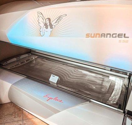 Sun Angel customized UV tanning bed