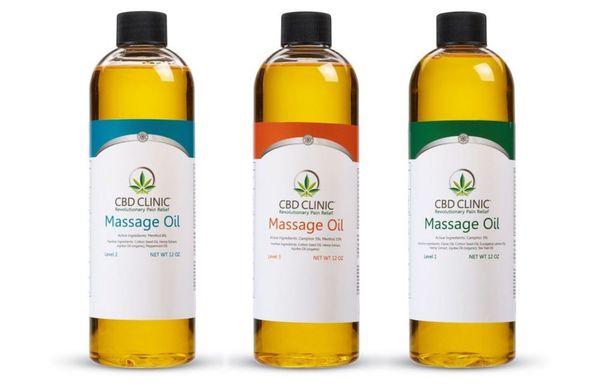 CBD therapy massage oil now available!