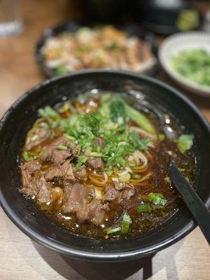 Braised beef noodle soup