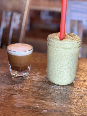 Cortado Coffee &Frozen Fuel Smoothie