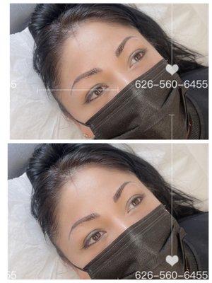 Semi permanent Microblading Natural styles