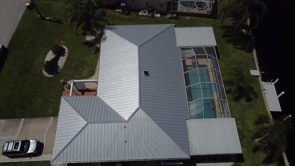 Port Charlotte Aluminum standing seam replacement