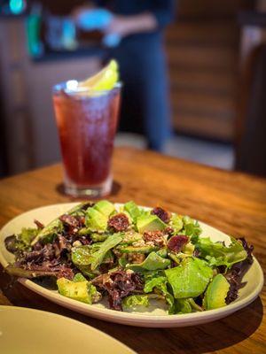 Natalie's Salad with candy pecan