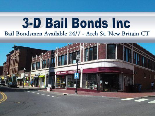 New Britain Bail Bonds 860-229-2525