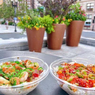 Grab a bowl with friend.