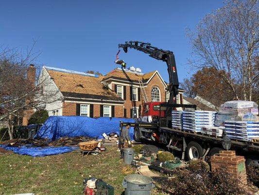 Shingle roof replacement