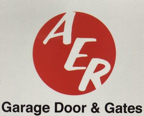 AER garage door logo