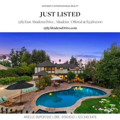 Altadena listing 2021