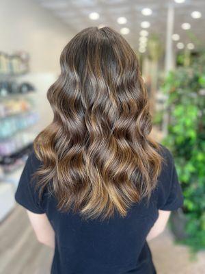 balayage (without bleach) by julie