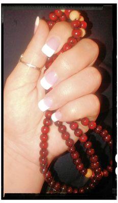 Full-Set with French Tips. By: "Hongthe"