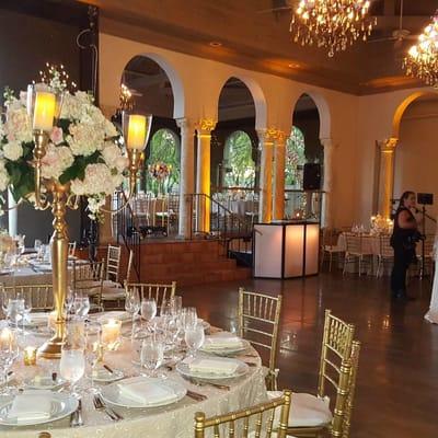 Wedding rentals and services at the Coral Gables Country Club