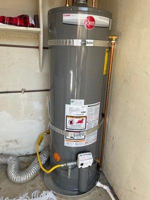 Brand new water heater!