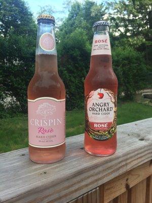 Taste test. Crispin for the win.