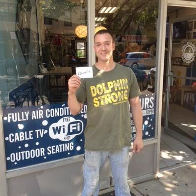 Gino's Giveaway Winner